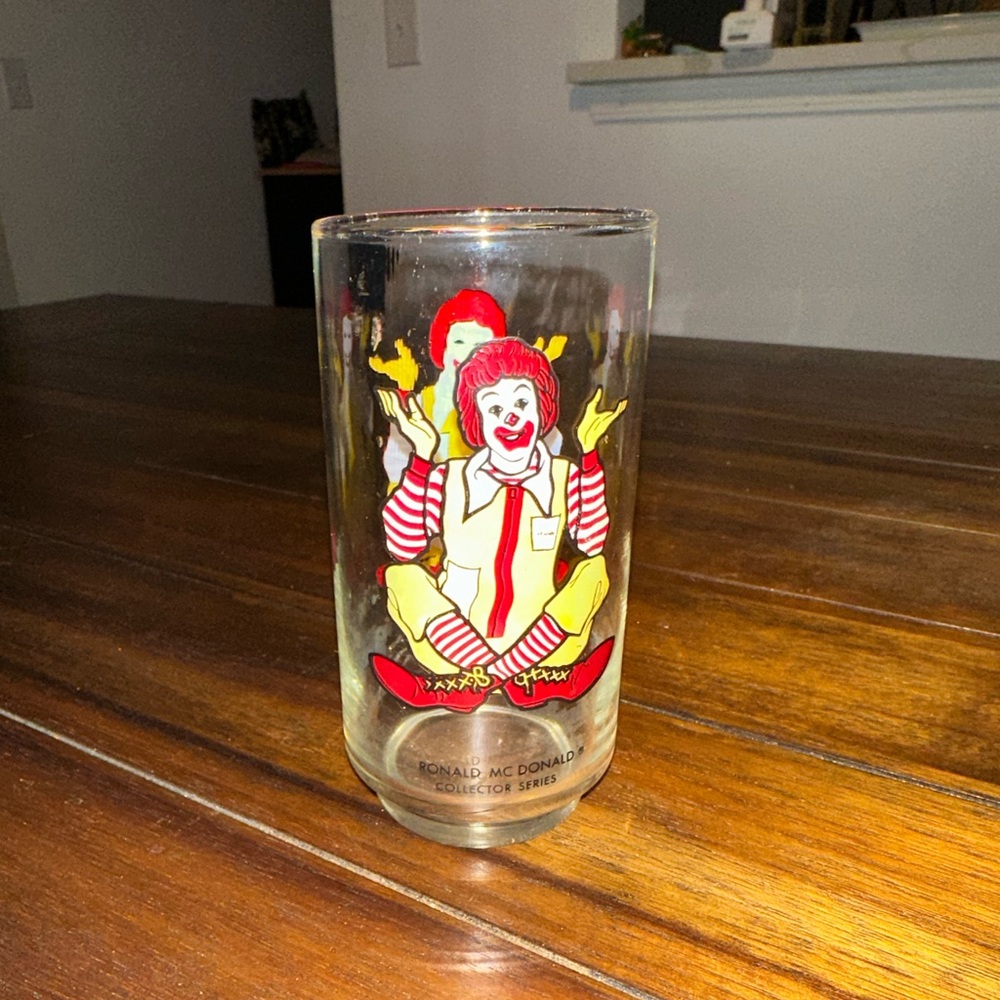 Ronald McDonald Collector Glass